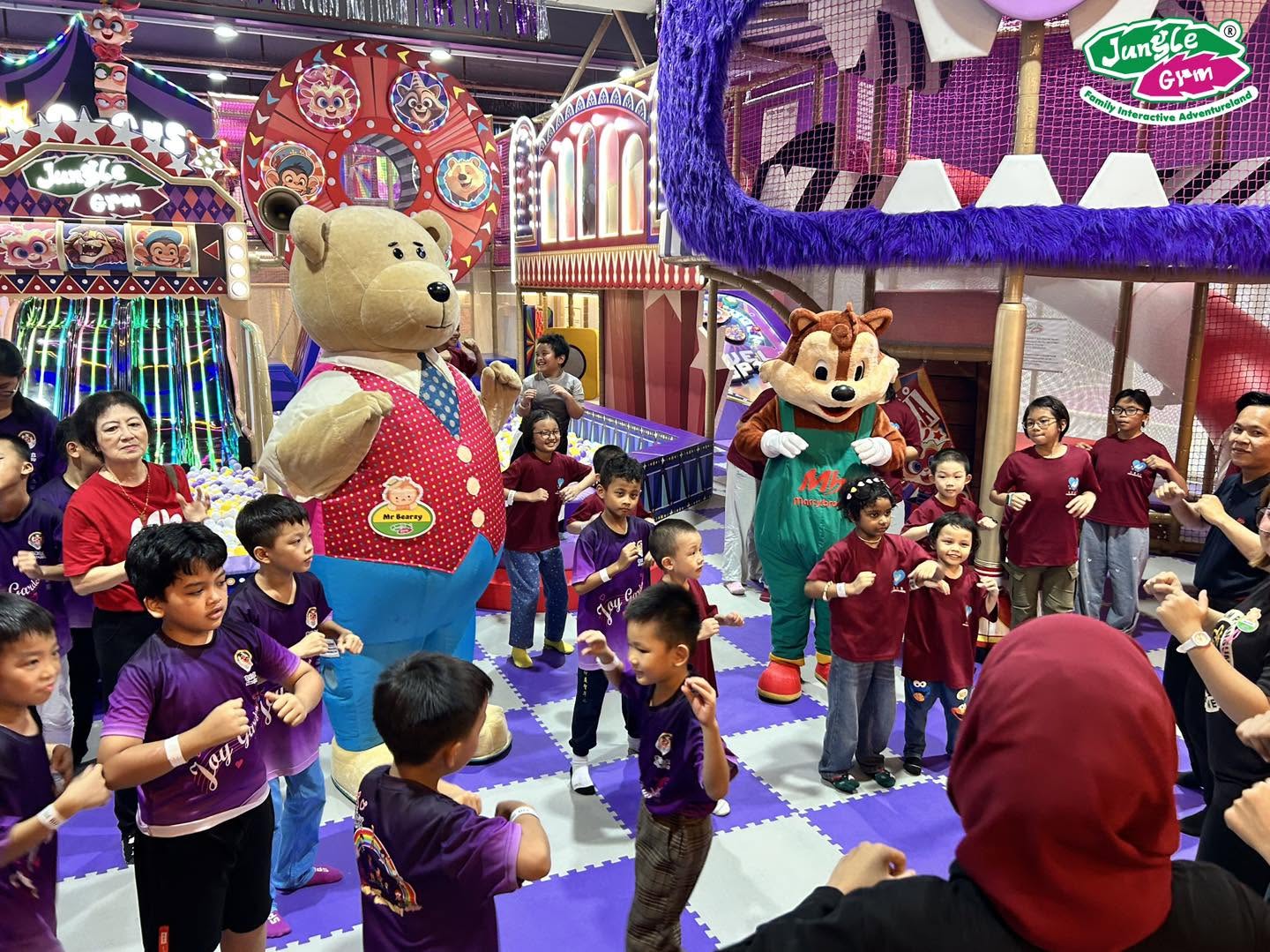 community event at jungle gym